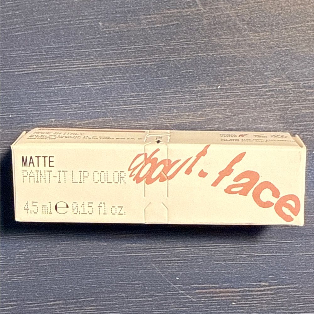 About-Face Matte Paint-It Lip Color- Last Goodnight